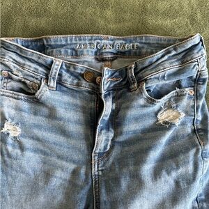 American Eagle Outfitters Women's Blue Jeans